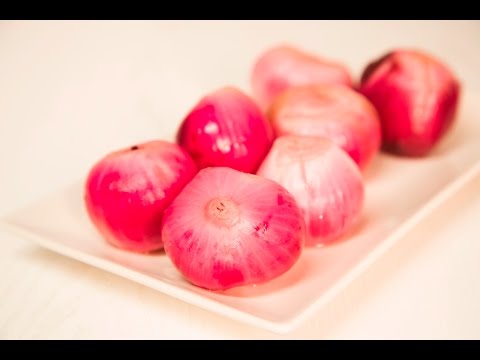Cebollas rojas en vinagre: una delicia casera y saludable