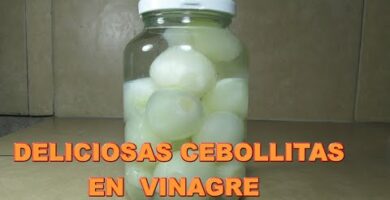 Cebollas crudas en vinagre: ¡Deliciosas y fáciles de preparar!
